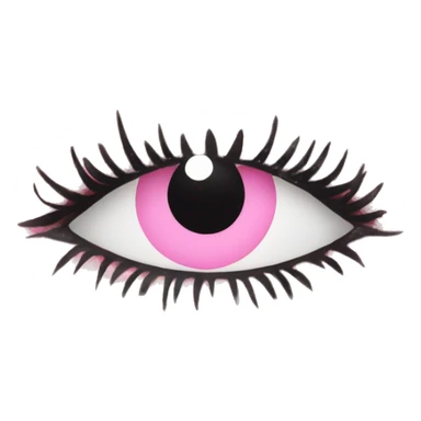 soft pink glitter sticker