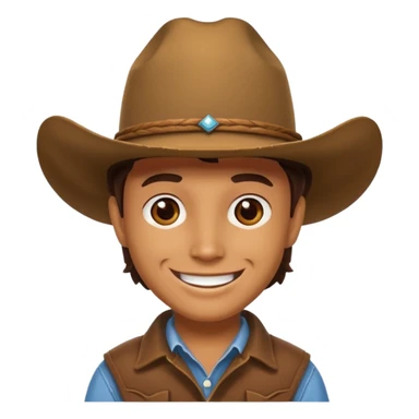 Texas State with an cowboy hat sticker