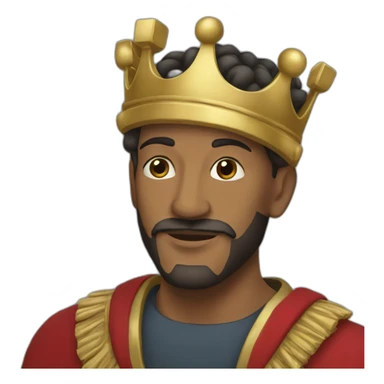King saliba sticker
