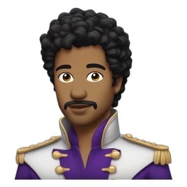 Prince purple rain sticker