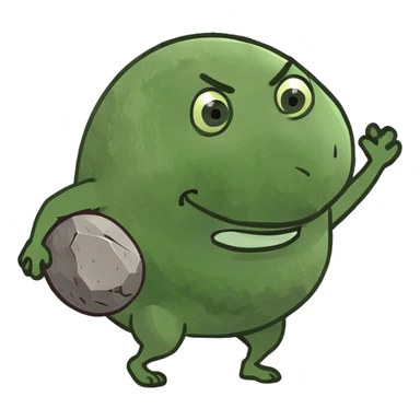 sisyphus happy  sticker