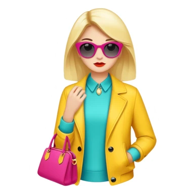 highlights fashion sticker