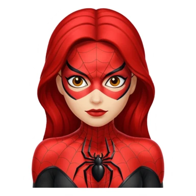 Spider woman sticker