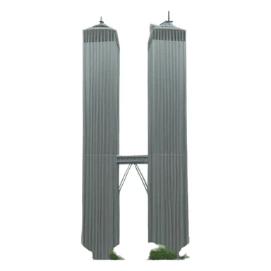 Twin tower sticker