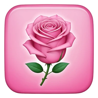 Pink square emoji sticker