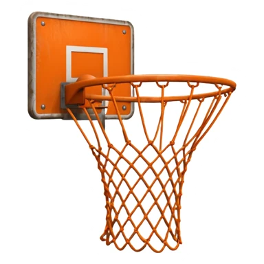 basketball hoop sticker