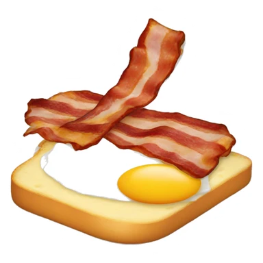 Bacon egg and cheese sticker