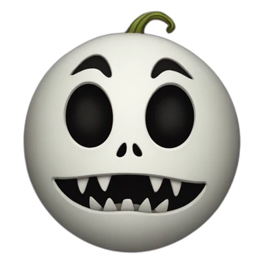 A nightmare before Christmas sticker