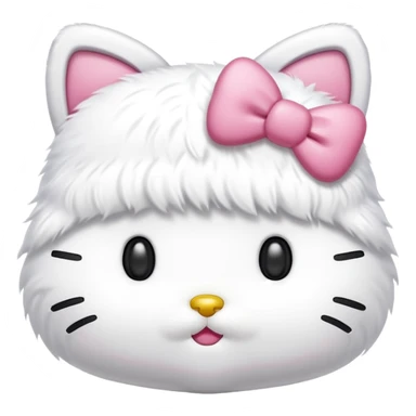 Hello kitty but without a mouth sticker