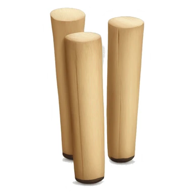 Cricket stumps sticker