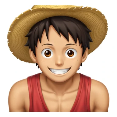 Monkey D Luffy sticker