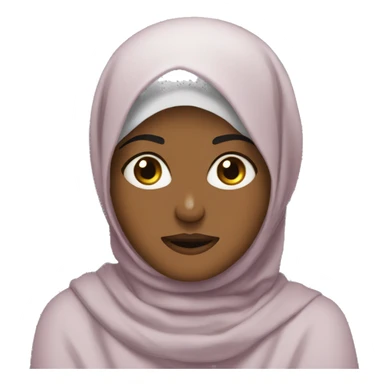 Hangry hijabi sticker