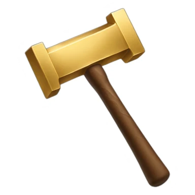 golden hammer sticker