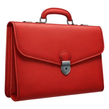 red Portfolio sticker