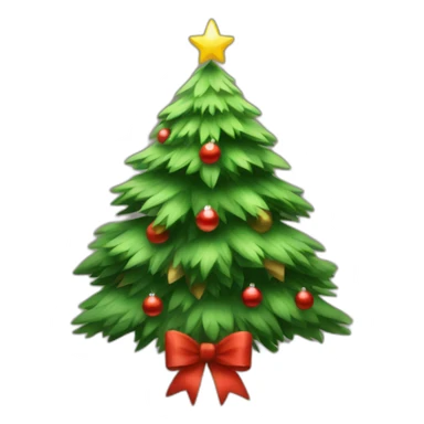 Christmas tree pokeball  sticker