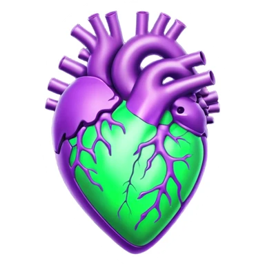 Toxic Heart
 sticker
