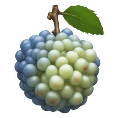 Blue Lychee Fruit sticker
