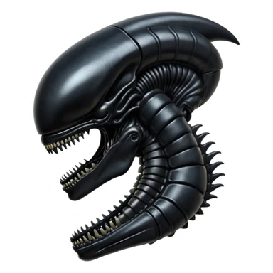 a xenomorph from aliens sticker