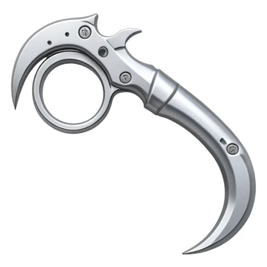 sorayama karambit knife sticker