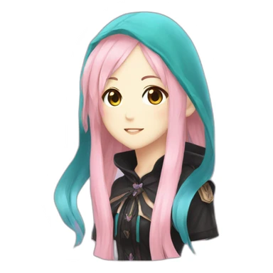 Megurine Luka vocaloid sticker