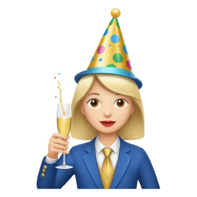 Celebrating  sticker