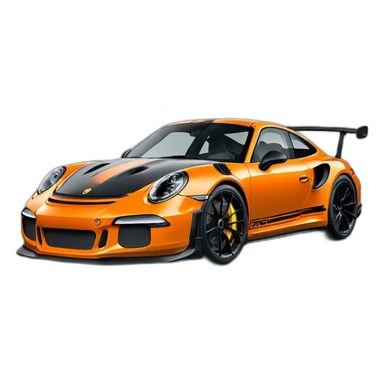 porsche gt3 rs  sticker