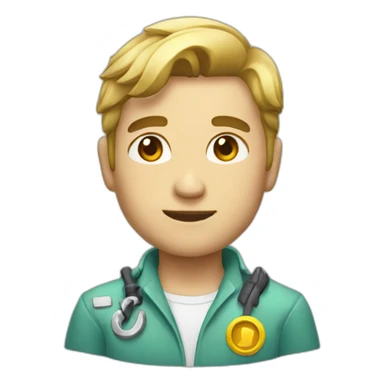 Healer mechanic sticker