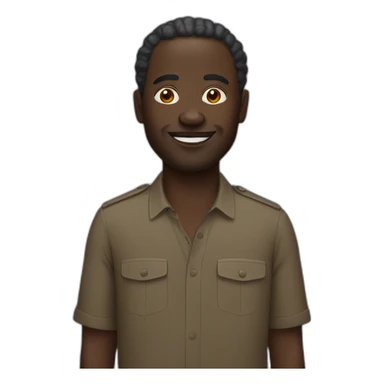 ghanaian man sticker