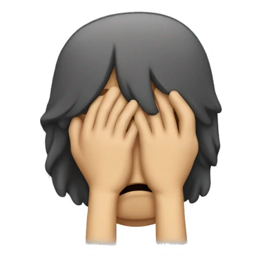 facepalm guy sticker
