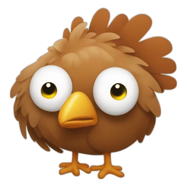 Damso mange du poulet sticker