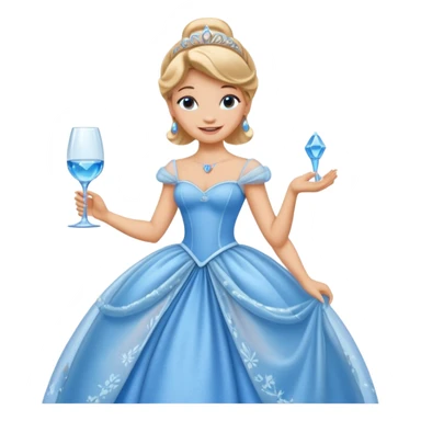cinderella emoji sticker