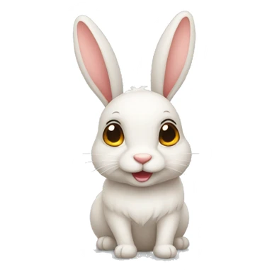 Conejo con anteojos de sol sticker