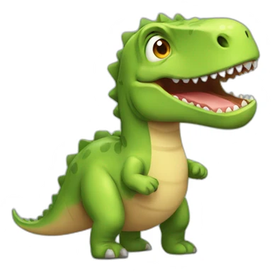 Emoji dinosaure sticker