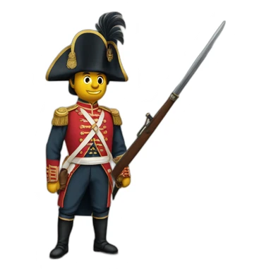 East India Company soldier sticker