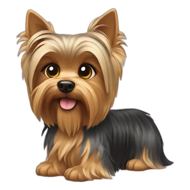 Yorkshire terrier sticker