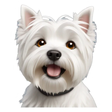 west highland white terrier sticker