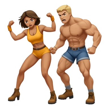 Femdom stepped on men sticker