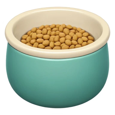 animal food bowls sticker