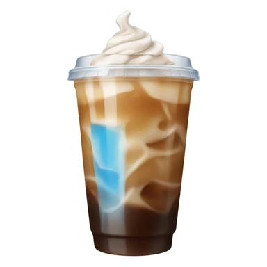 Iced coffee sticker