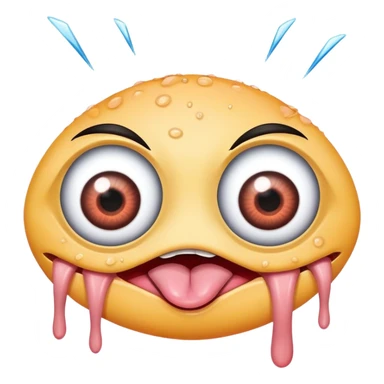 Eyeballs with tongues as wipers  sticker