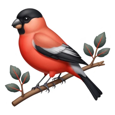 bullfinch sticker