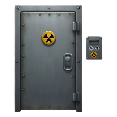 military underground bunker sticker