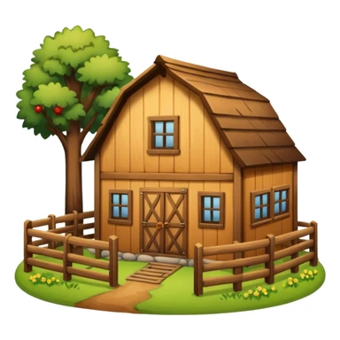 cozy farm vibe sticker