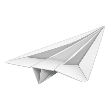 paper plane icon with the text 'share to AT' sticker