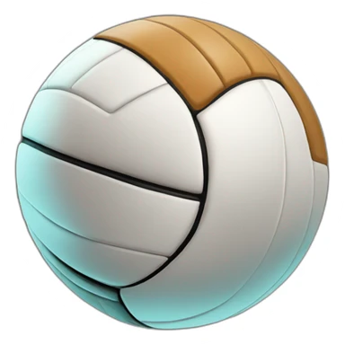 Volley ball sticker