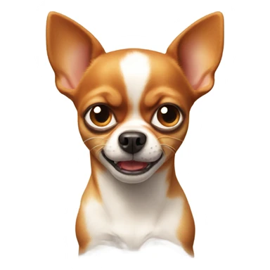 Angry redhead chihuahua sticker