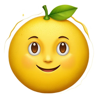 mac os icon lemon squeezed pressed sticker