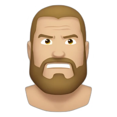 WWE triple H sticker