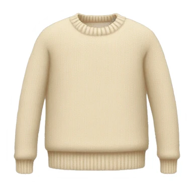 cream colored cashmere sweater  sticker