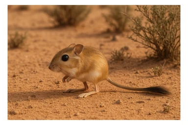 Kangaroo rat sticker